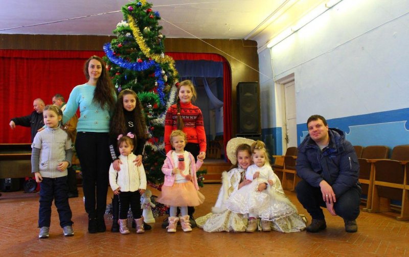 65 дітей із «Українського товариства сліпих» отримали новорічні подарунки